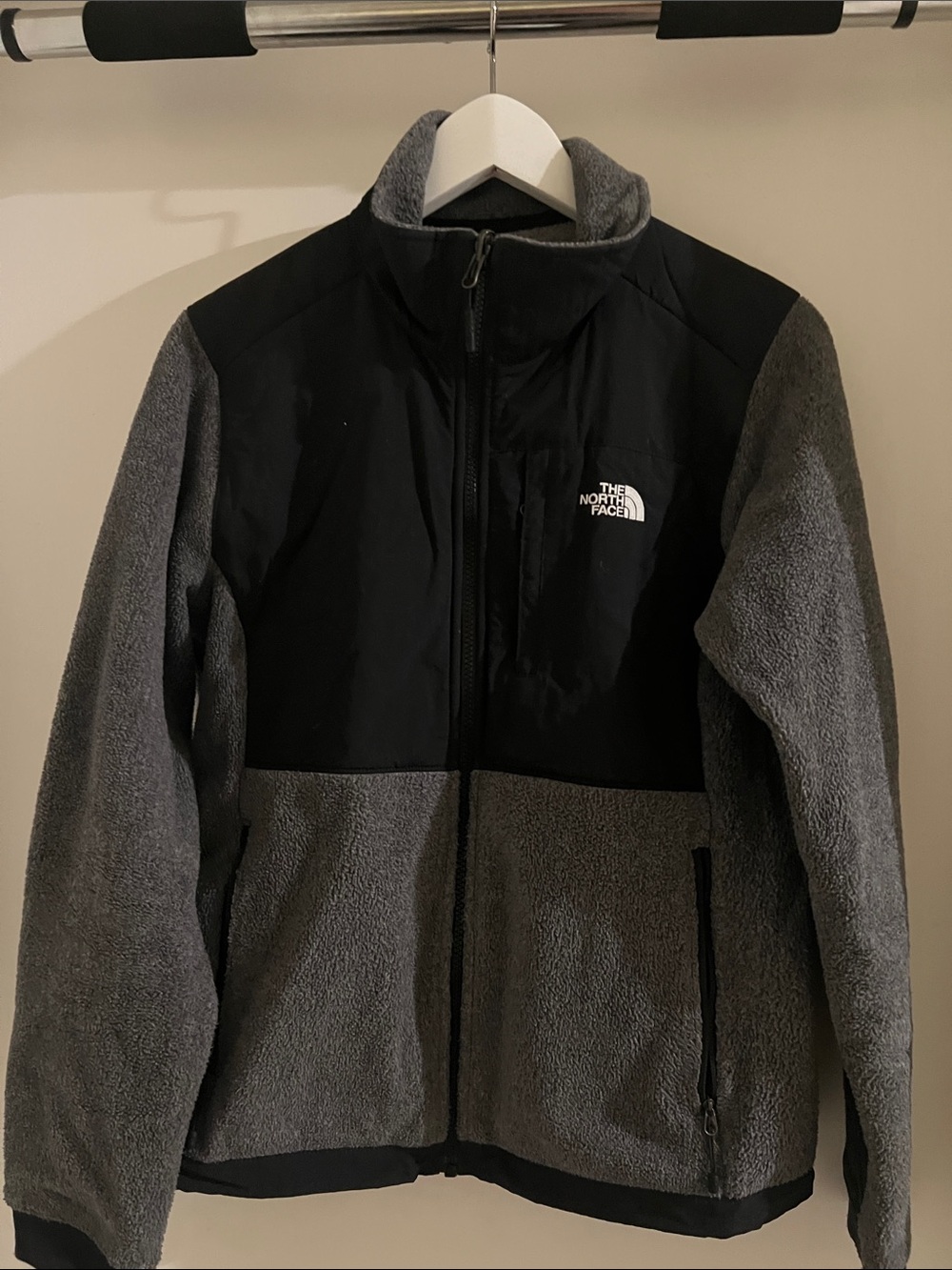 The North Face Black and Gray Men's Performance Fleece Jacket
